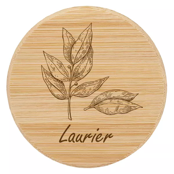 Boina em madeira "Laurier" para WECK RR60 Boina em madeira "Laurier" para WECK RR60
