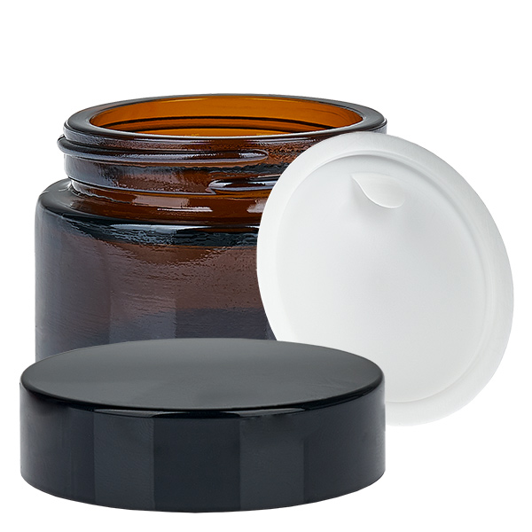 Frasco de vidro 30ml castanho com tampa de baquelite preta UNiTWIST Frasco de vidro 30ml castanho com tampa de baquelite preta UNiTWIST