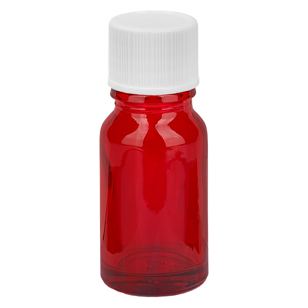 Frasco de 10 ml com tampa de rosca de 11 mm branco Standard RedLine UT18/10