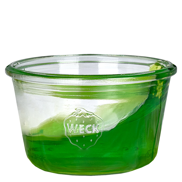 Conjunto de 24 frascos da Weck copos de vidro de 370ml Conjunto de 24 frascos da Weck copos de vidro de 370ml