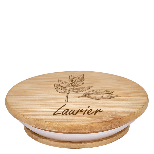 Boina em madeira "Laurier" para WECK RR60 Boina em madeira "Laurier" para WECK RR60