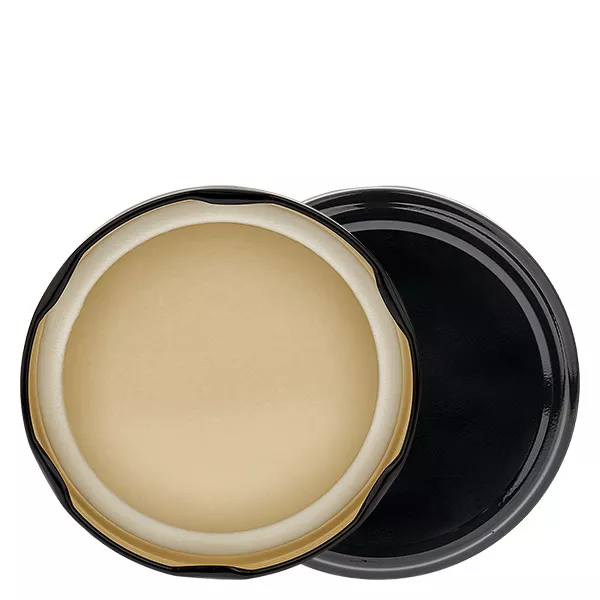Tampa BasicSeal de 82 mm preta (TO82) UNiTWIST Tampa BasicSeal de 82 mm preta (TO82) UNiTWIST