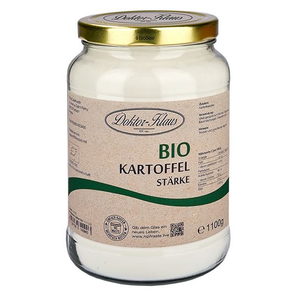 Fécula de batata biológica 1100g Doktor-Klaus noWaste Fécula de batata biológica 1100g Doktor-Klaus noWaste