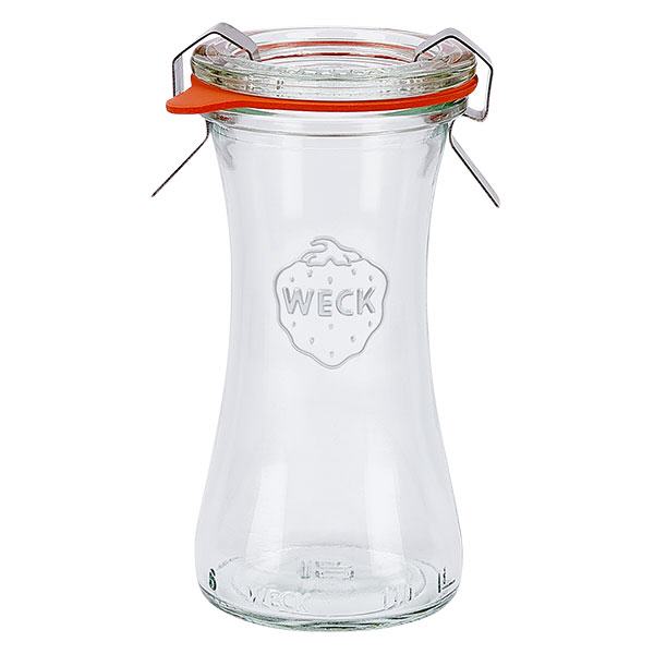 Frasco de charcutaria de 100ml completo WECK RR40