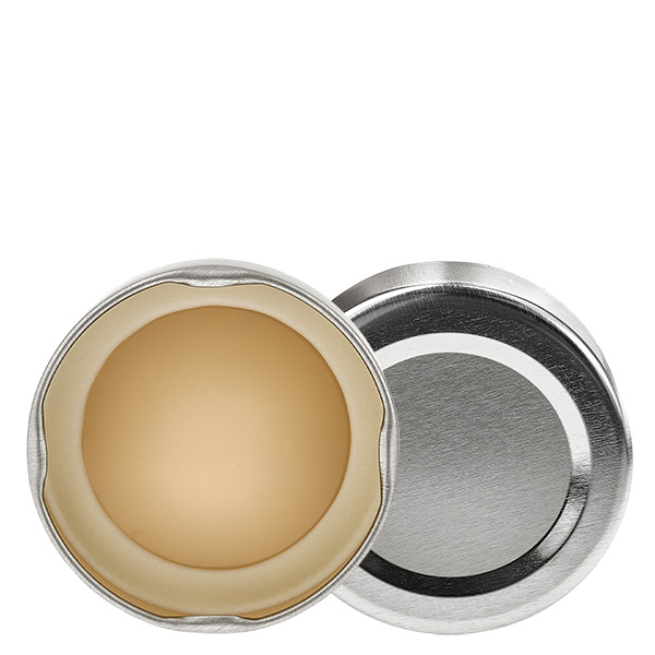 Tampa BasicSeal de 58 mm prateada (TO58deep) UNiTWIST