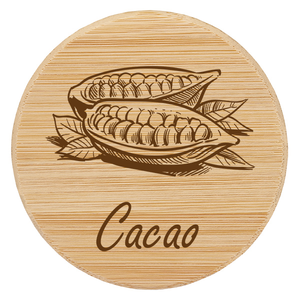 Cobertura em madeira "cacao" para WECK RR100 Cobertura em madeira "cacao" para WECK RR100