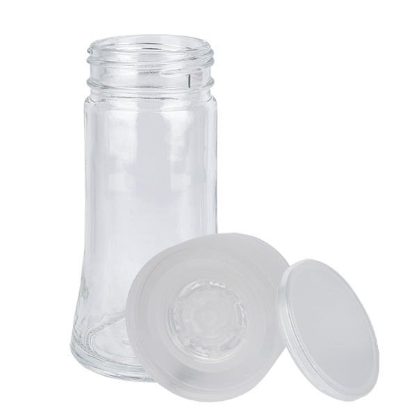 Frasco para sal/especiarias de 95 ml com moinho Vario branco Frasco para sal/especiarias de 95 ml com moinho Vario branco