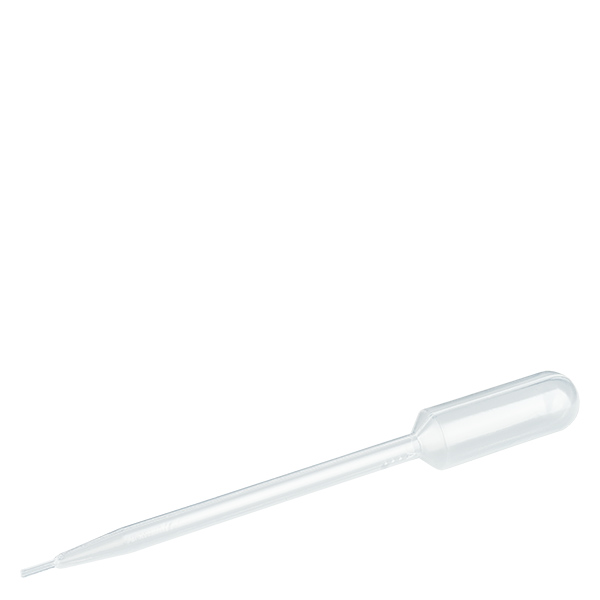 Pipeta de transferência de 6ml (146x15mm) sem graduação Pipeta de transferência de 6ml (146x15mm) sem graduação