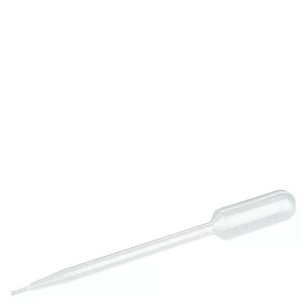 Pipeta de transferência de 6ml (146x15mm) sem graduação