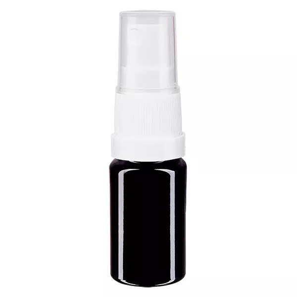 Frasco de farmácia violeta 5ml spray top branco Frasco de farmácia violeta 5ml spray top branco