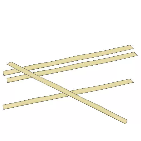 Prendedor de clipes dourado (pacote de 100) 140mm