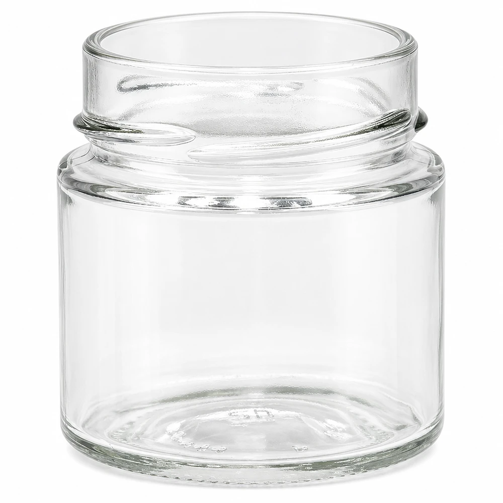 UNiTWIST Runda135 frasco redondo 135ml TO58deep frasco de conserva transparente com tampa de rosca para conservas