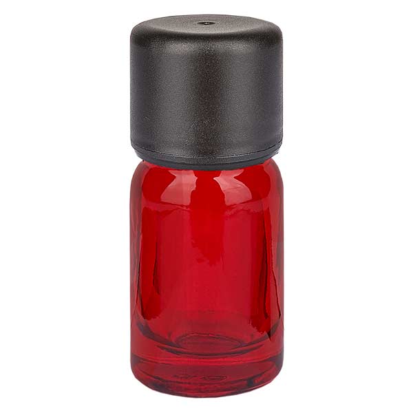 Frasco de 5 ml com tampa de rosca de 3 mm com fecho inviolável RedLine UT18/5 UNiTWIST