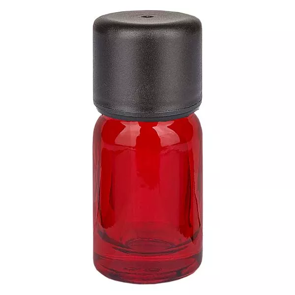 Frasco de 5 ml com tampa de rosca de 3 mm com fecho inviolável RedLine UT18/5 UNiTWIST Frasco de 5 ml com tampa de rosca de 3 mm com fecho inviolável RedLine UT18/5 UNiTWIST