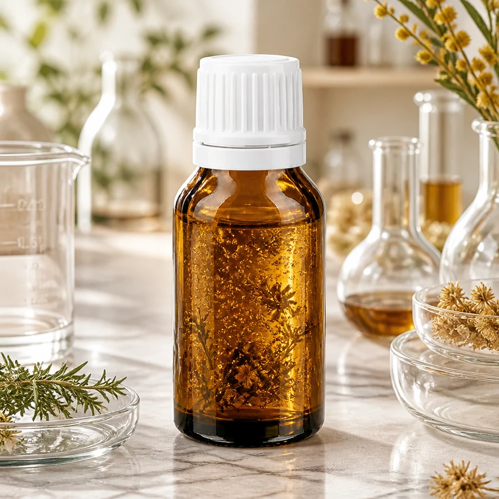 Frasco de farmácia castanho 15ml com tampa de rosca branca com fecho inviolável Frasco de vidro castanho para medicamentos, de 15 ml, com tampa de rosca branca, entre frascos de laboratório e ervas medicinais