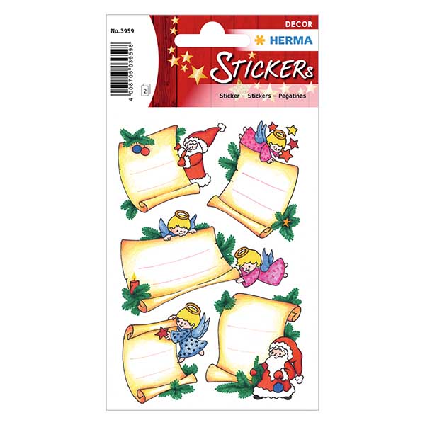 Autocolantes letras de Natal (10 com purpurina) Autocolantes letras de Natal (10 com purpurina)