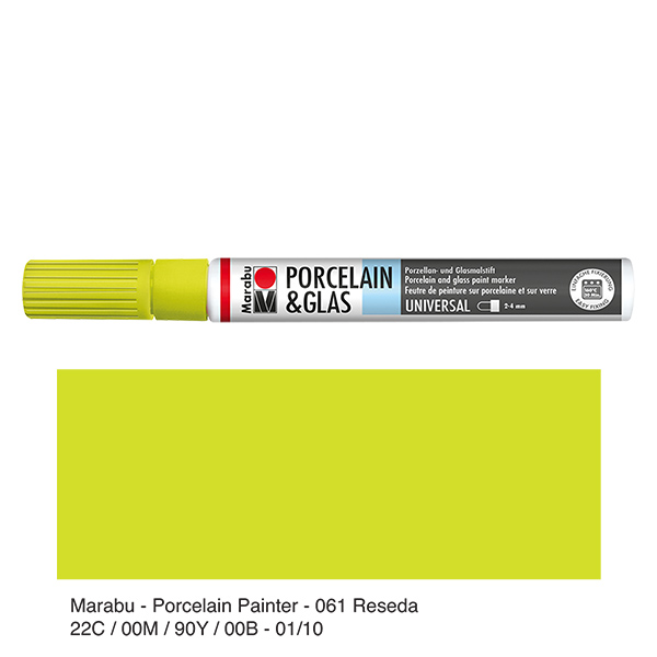 Crayon Reseda 2-4mm para vidro/porcelana Crayon Reseda 2-4mm para vidro/porcelana
