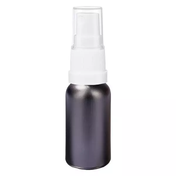 Frasco spray de 30ml com tampa branca BlackLine UT18/30 Frasco spray de 30ml com tampa branca BlackLine UT18/30