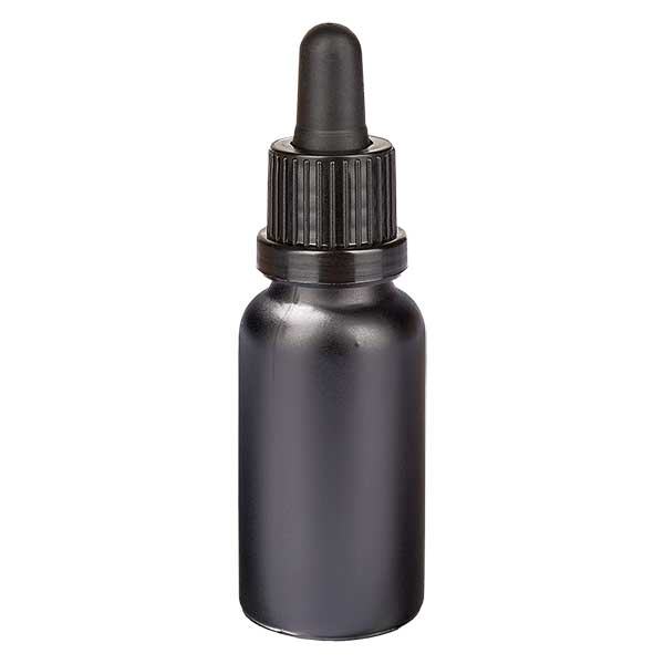 Frasco pipeta de 20ml com fecho inviolável BlackLine UT18/20 Frasco pipeta de 20ml com fecho inviolável BlackLine UT18/20