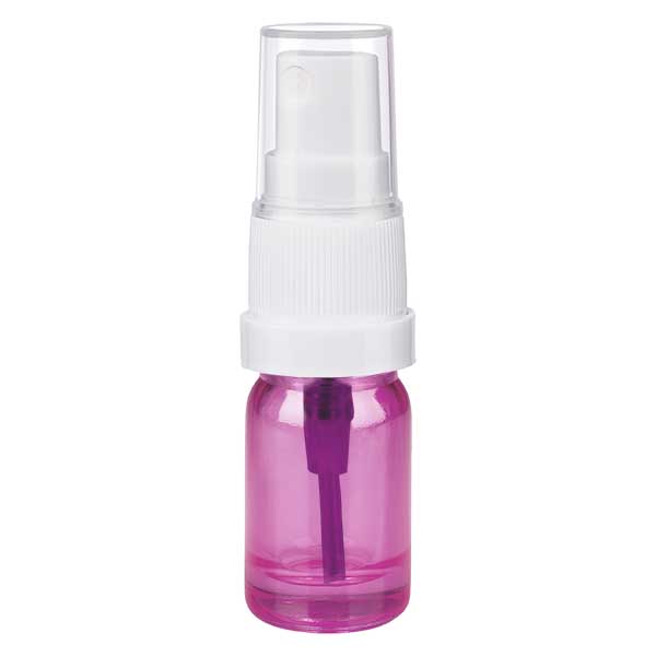 Frasco de spray de 5 ml branco/transparente Standard PurpleLine UT18/5