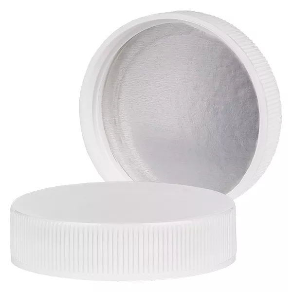 Tampa de rosca 38mm branca IHS para Petpacker Tampa de rosca 38mm branca IHS para Petpacker