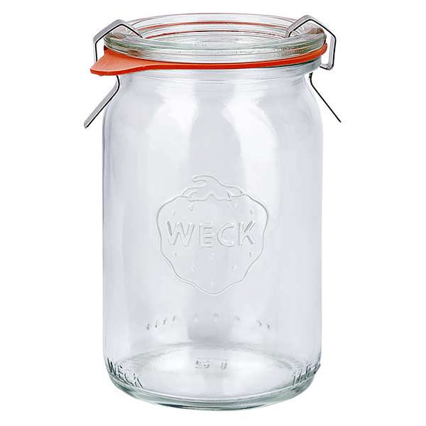 Boião cilíndrico de 145ml completo WECK RR40