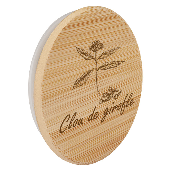 Boina em madeira "clou de girofle" para WECK RR60 Boina em madeira "clou de girofle" para WECK RR60