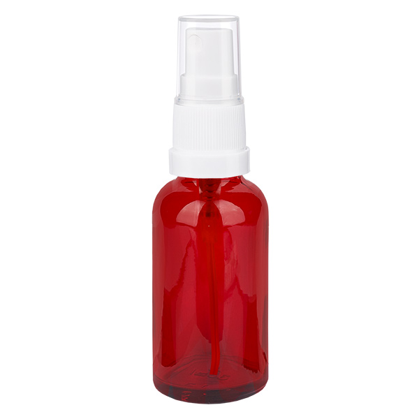 Frasco spray de 30ml com tampa branca RedLine UT18/30 UNiTWIST