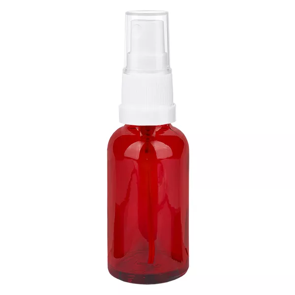 Frasco spray de 30ml com tampa branca RedLine UT18/30 UNiTWIST Frasco spray de 30ml com tampa branca RedLine UT18/30 UNiTWIST