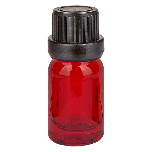 Frasco conta-gotas de 5 ml com tampa inviolável de 2 mm RedLine UT18/5 UNiTWIST