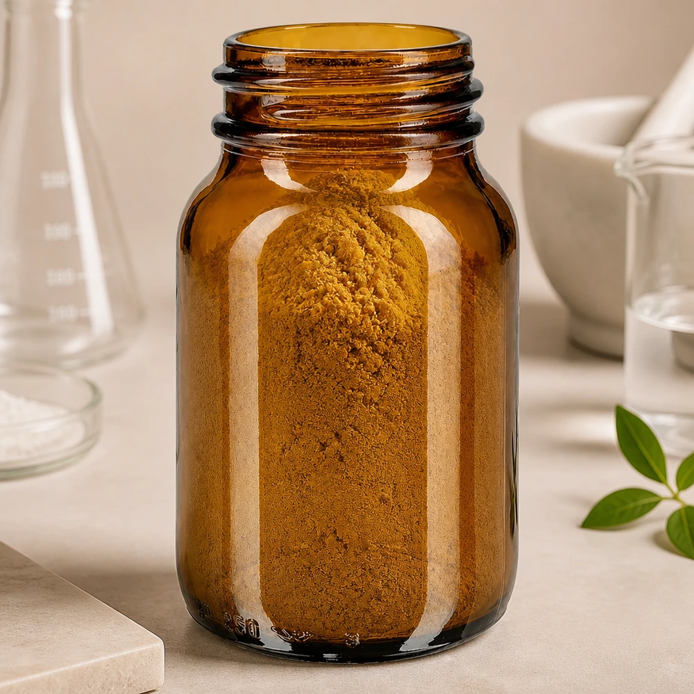 250ml Weithalsflasche Braunglas Garrafa de gargalo largo de 250 ml em vidro âmbar com uma prática rosca para uma arrumação segura