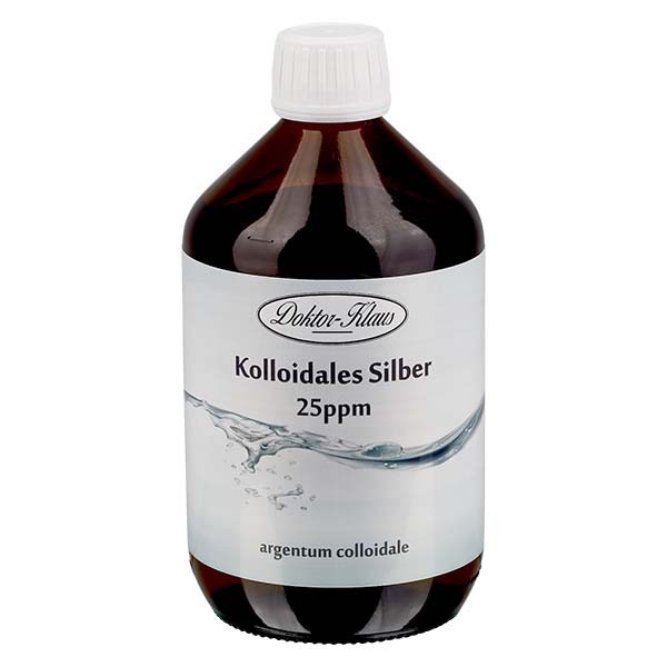 Prata coloidal 25ppm 500ml Doktor-Klaus Prata coloidal 25ppm 500ml Doktor-Klaus