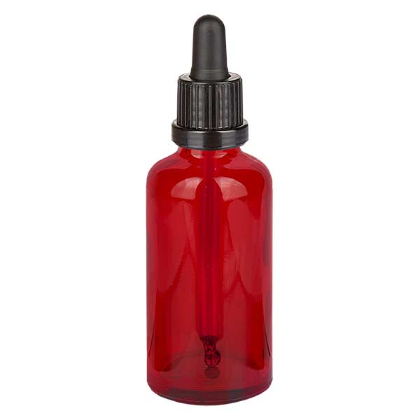 Frasco pipeta de 50 ml com fecho inviolável RedLine UT18/50 UNiTWIST Frasco pipeta de 50 ml com fecho inviolável RedLine UT18/50 UNiTWIST