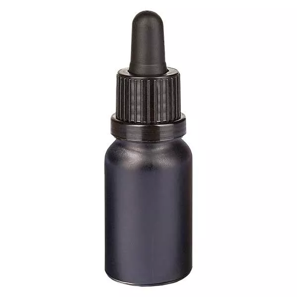 Frasco pipeta de 10 ml com fecho inviolável BlackLine UT18/10 Frasco pipeta de 10 ml com fecho inviolável BlackLine UT18/10