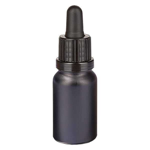 Frasco pipeta de 10 ml com fecho inviolável BlackLine UT18/10 Frasco pipeta de 10 ml com fecho inviolável BlackLine UT18/10