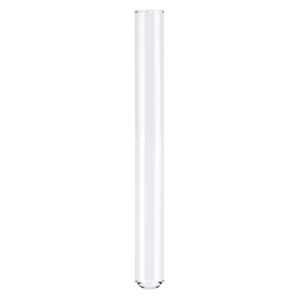 Tubo de ensaio 100x12mm, vidro de cal sodada