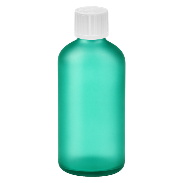 Frasco conta-gotas de 100ml 1.2mm branco tampa standard resistente a crianças GreenL. UT18/100