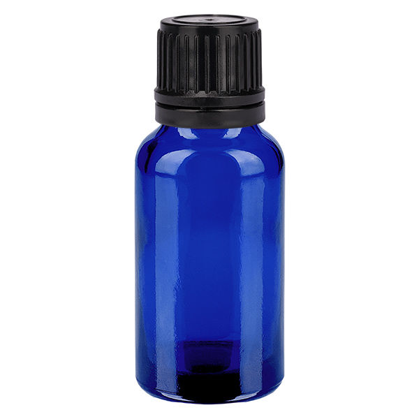 Frasco de 20ml (globule) 3mm GR s. STD AzulL. UT18/20