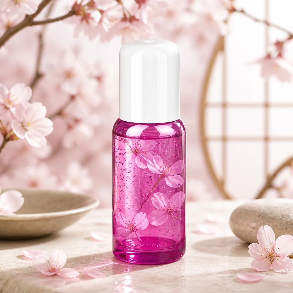 Frasco de vidro de alta qualidade de 20 ml com tampa de enrolar com o elegante design PurpleLine STD UT18/20