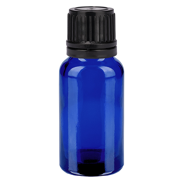 Frasco de 20ml (globule) 8mm GR s. STD AzulL. UT18/20