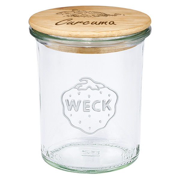 Cobertura em tecido "Curcuma" com verniz WECK 160ml Cobertura em tecido "Curcuma" com verniz WECK 160ml