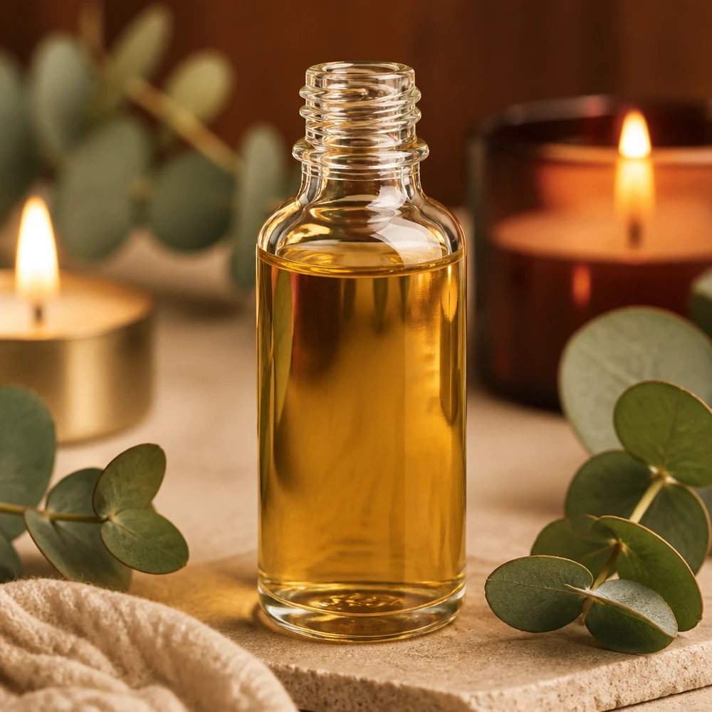 Frasco de vidro transparente ApoGlas de 30 ml com rosca para óleos essenciais e cosméticos