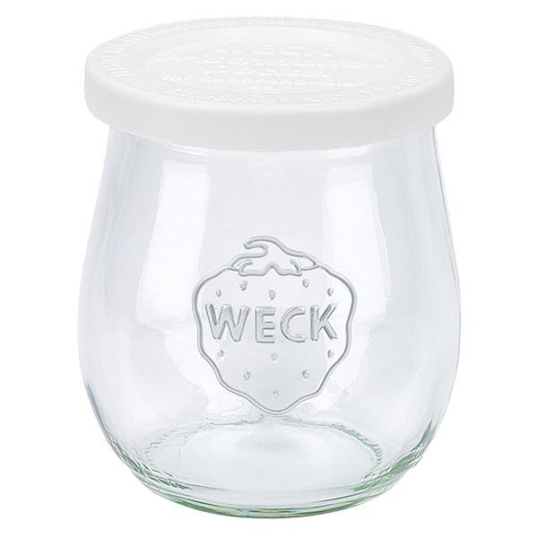 Frasco tulipa de 220ml com tampa de frescura WECK RR60