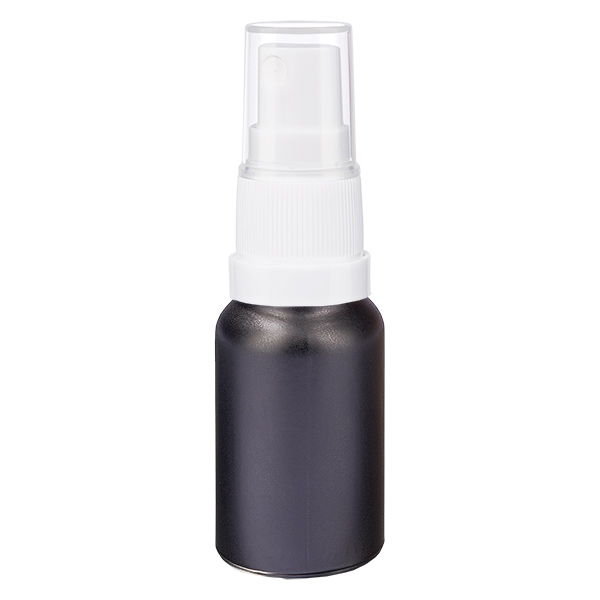 Frasco spray de 10ml com tampa branca BlackLine UT18/10