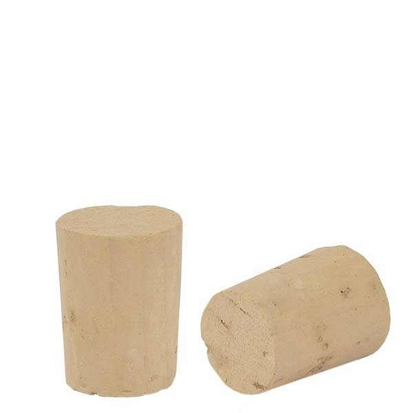 Rolha de cortiça para abertura de 15mm (ø14/17, H=22mm)