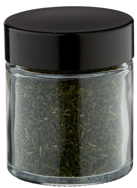 Frasco de especiarias: frasco de vidro transparente de 30 ml com tampa de rosca