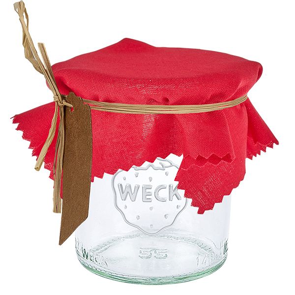 Pano de cozinha vermelho 12cm quadrado