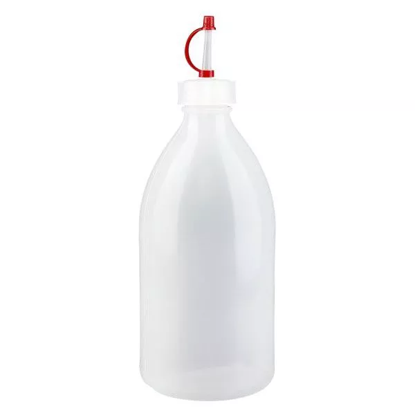 Frasco conta-gotas de 500ml, frasco de laboratório com gargalo estreito