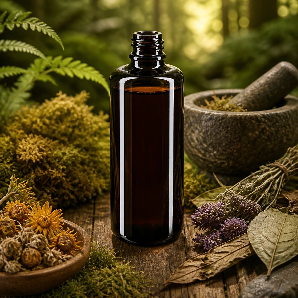 Frasco de vidro violeta 50ml DIN 18 (Mironglass) Frasco conta-gotas sustentável Orion 50ml feito de vidro violeta reciclável Miron para utilizadores preocupados com o ambiente