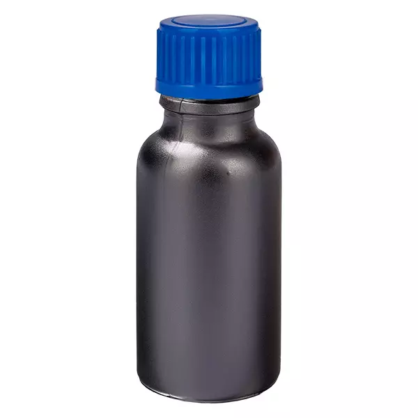 Frasco de 20ml 11mm tampa de rosca azul standard BlackLine UT18/20 Frasco de 20ml 11mm tampa de rosca azul standard BlackLine UT18/20